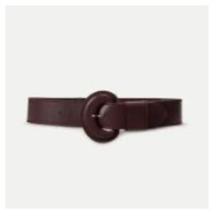 Gavazzeni VERONICA BEARD Women's Carolina Wide Belt 285 WINE Sz XXS